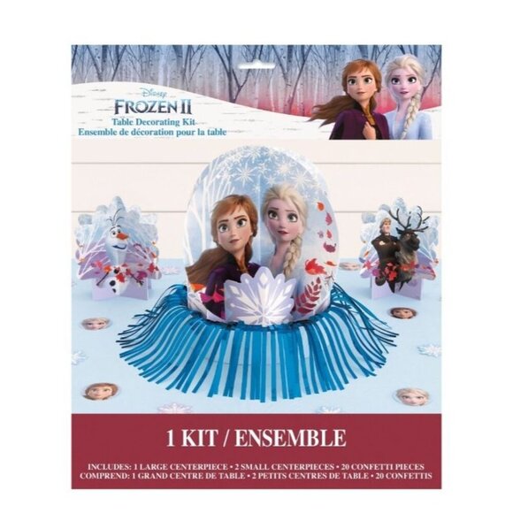 Disney Frozen 2 Party Decoration Table Decorating Kit New Birthday Decoration - Picture 1 of 2
